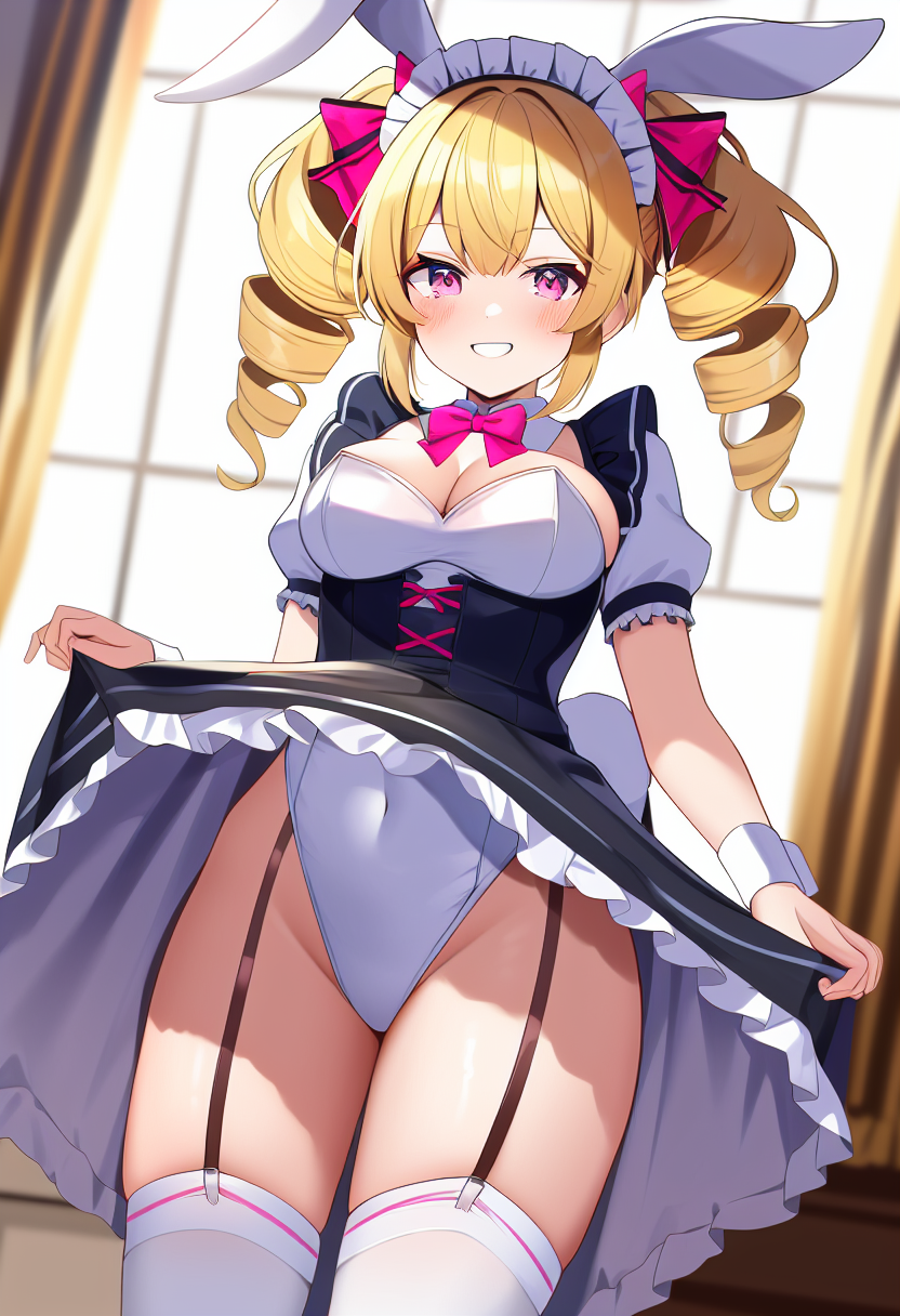 パンツだと思いました？　ざんねん、レオタードでした～！