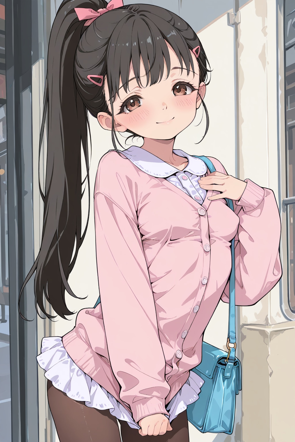 街で遭遇した弟のクラスメイトの子がめっちゃ自分の格好を気にしてた