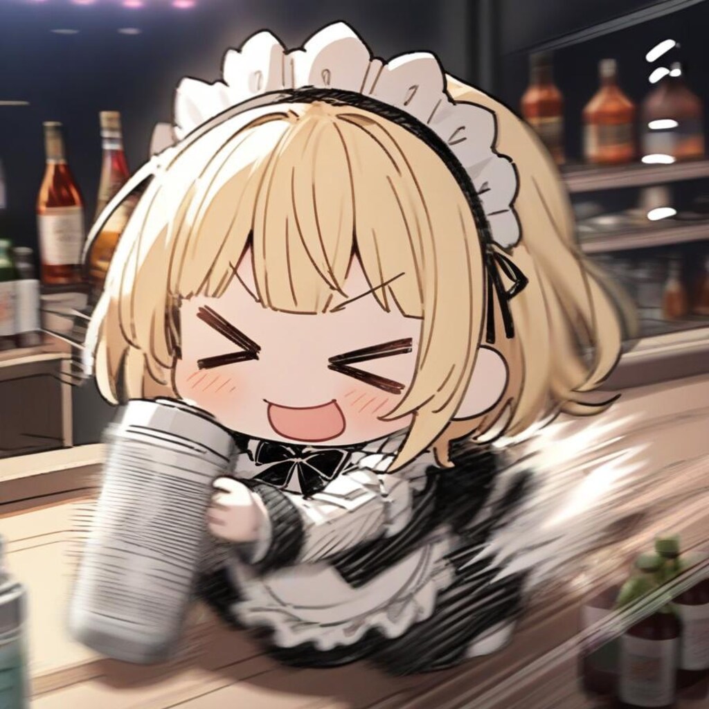 🍸💥エ ク ス トリ ー ム バ ー テ ン メ イ ド ち ゃ ん💥🍸