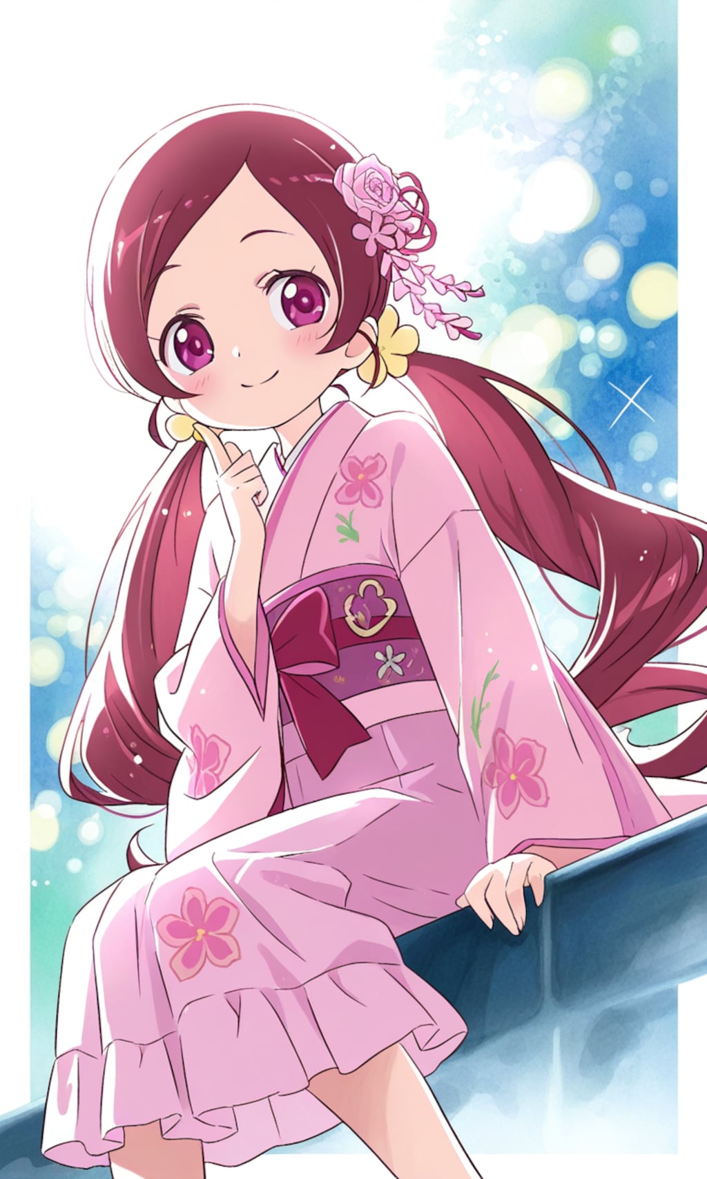 和ロリータ👘花咲つぼみ。