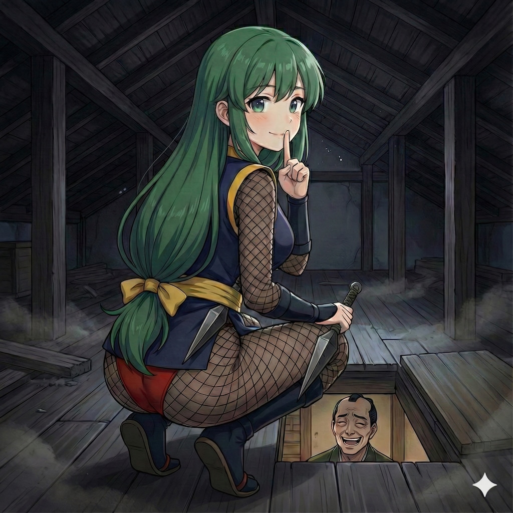 【ファンアート】夜襲のヤエ