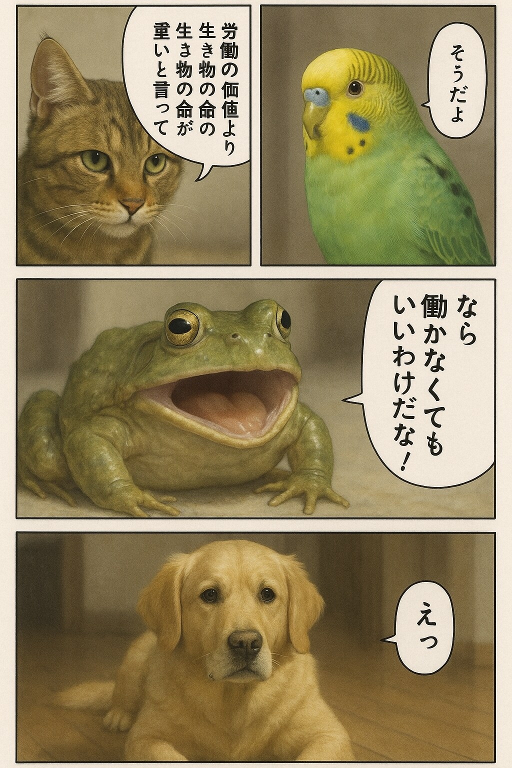 いぬとねこといんこ6