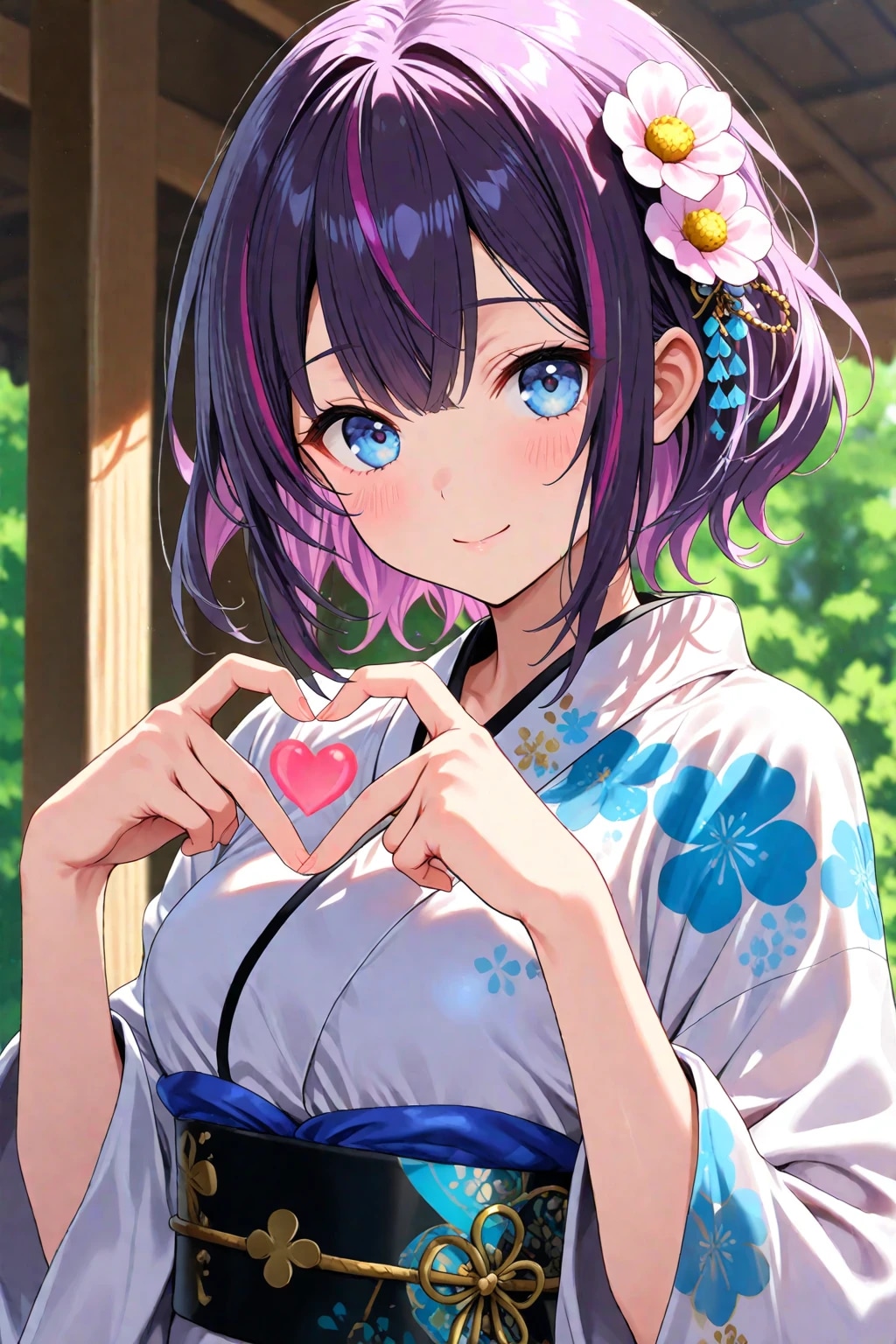 私からのハートを受け取ってくれますか？