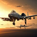 【実験】ヨーロッパ製の戦闘機とA-10・サンダーバーズ、ブルーエンジェルス 5枚目