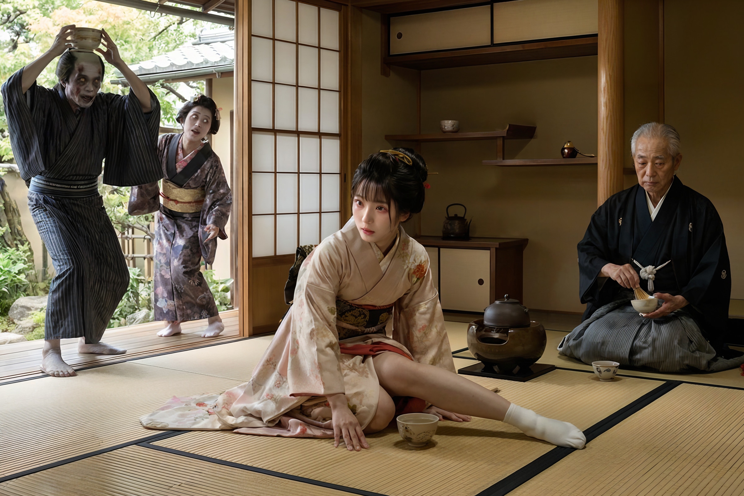 逃げられない！？ | の人気AIイラスト・グラビア