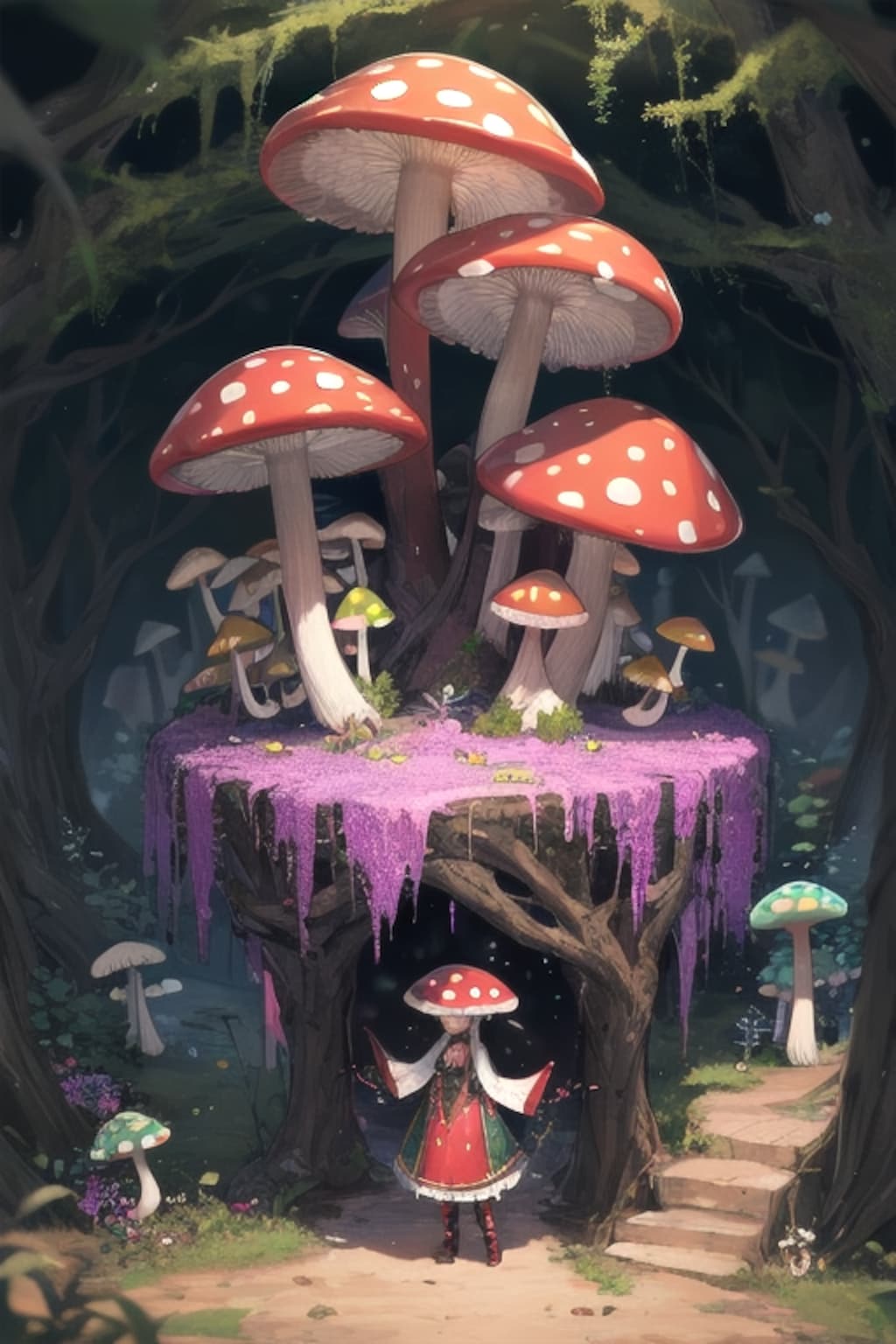 茸型クリーチャー