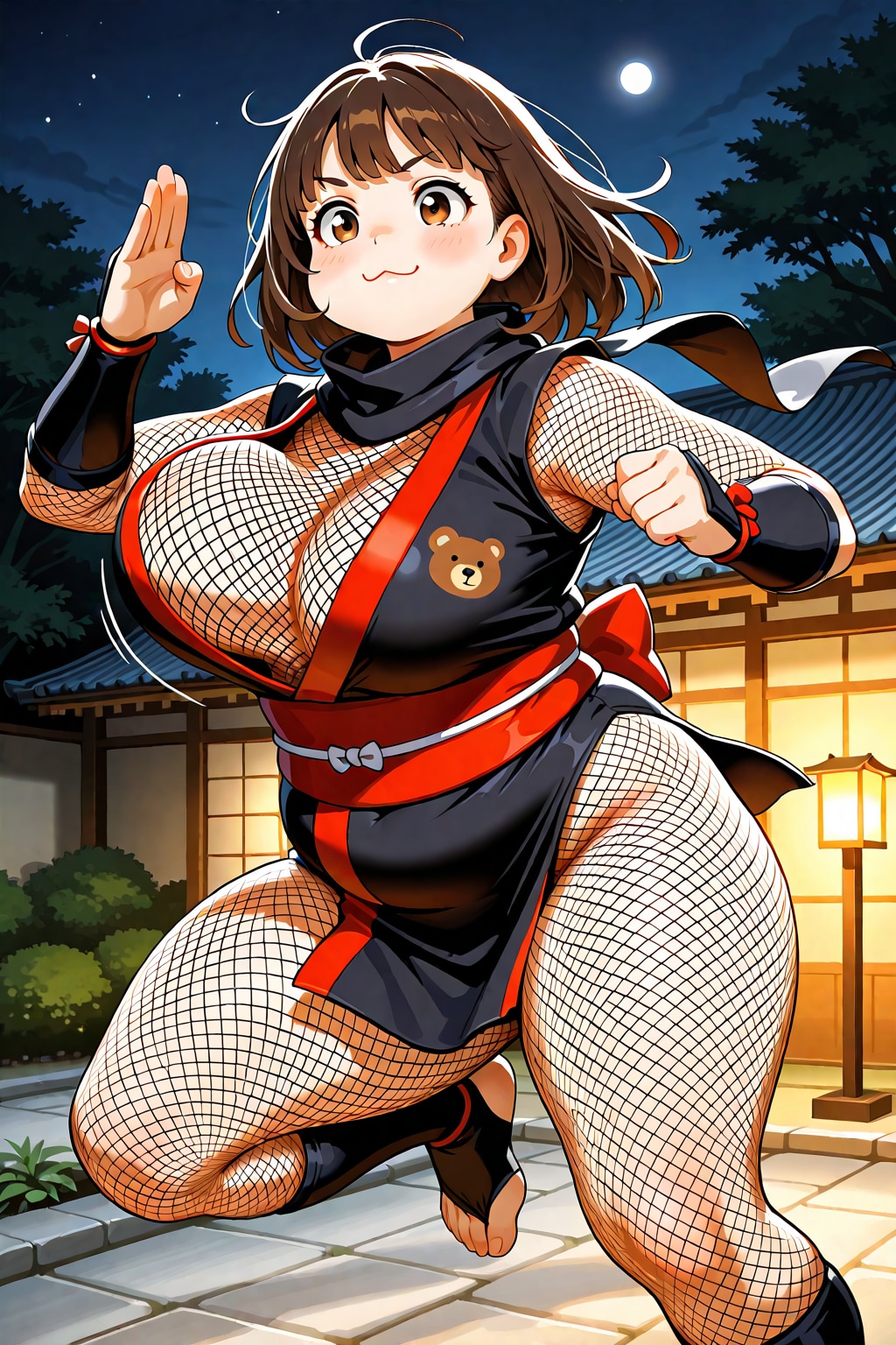 くまちゃん忍者ちゃん