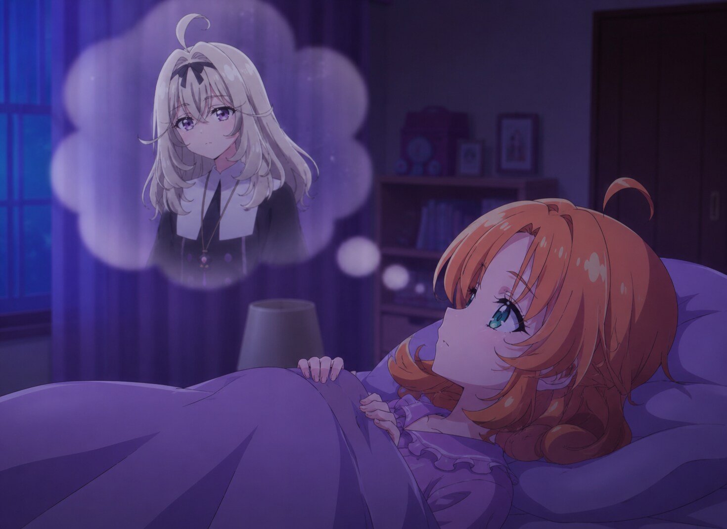 開花するつぼみ