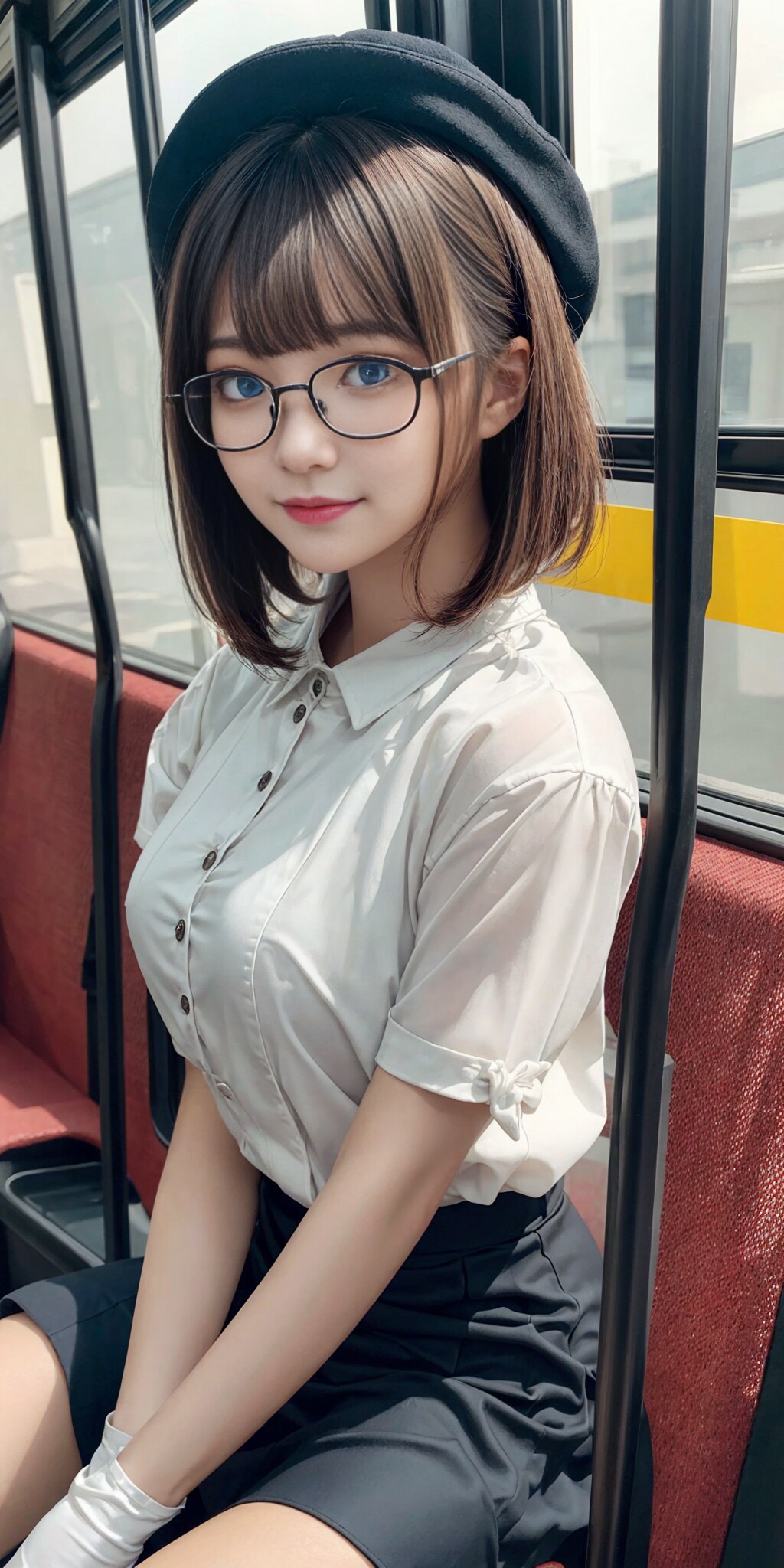 バスガイドの女の子#3