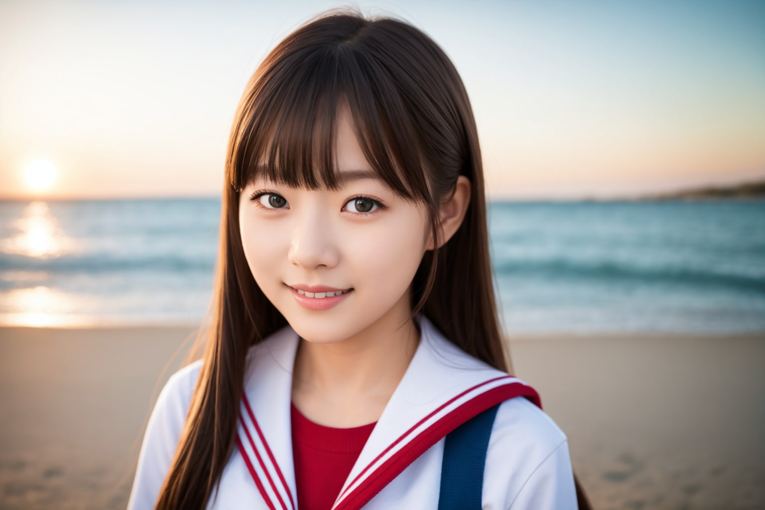 黄昏の彼女１１８ | の人気AIイラスト・グラビア