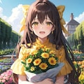 なごみちゃんデビュー１ヶ月おめでとう😿💐💛 2枚目