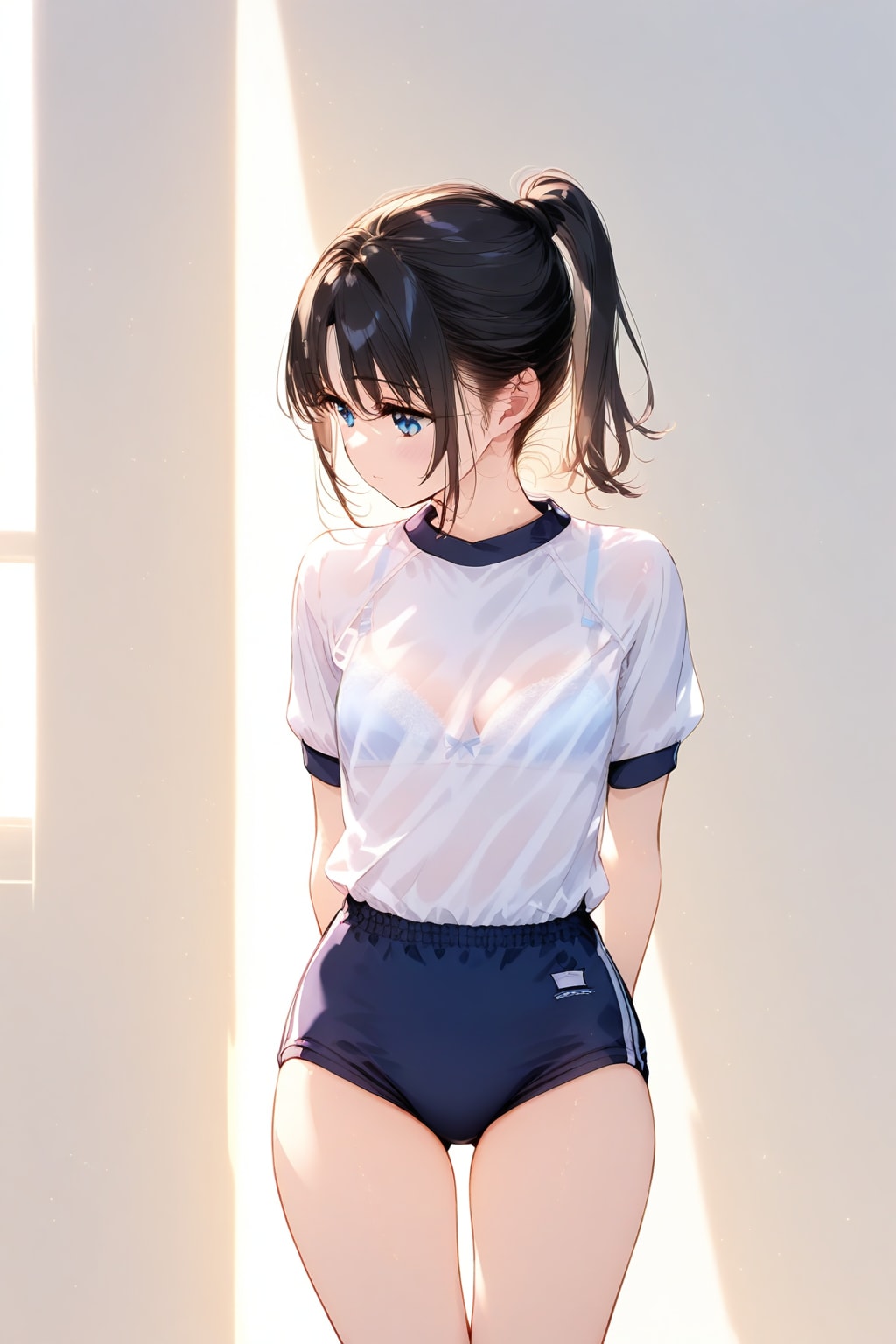 ブルマの体操服姿