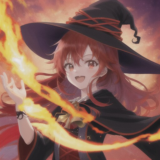 赤髪の魔女っ子好き