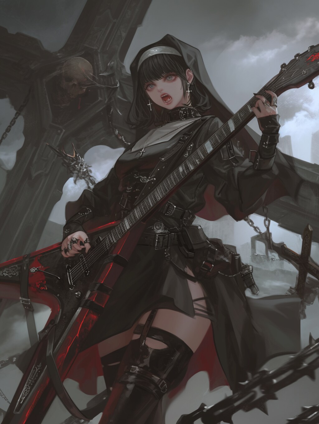 悪魔は爆音が大嫌い the devil hates loud noises