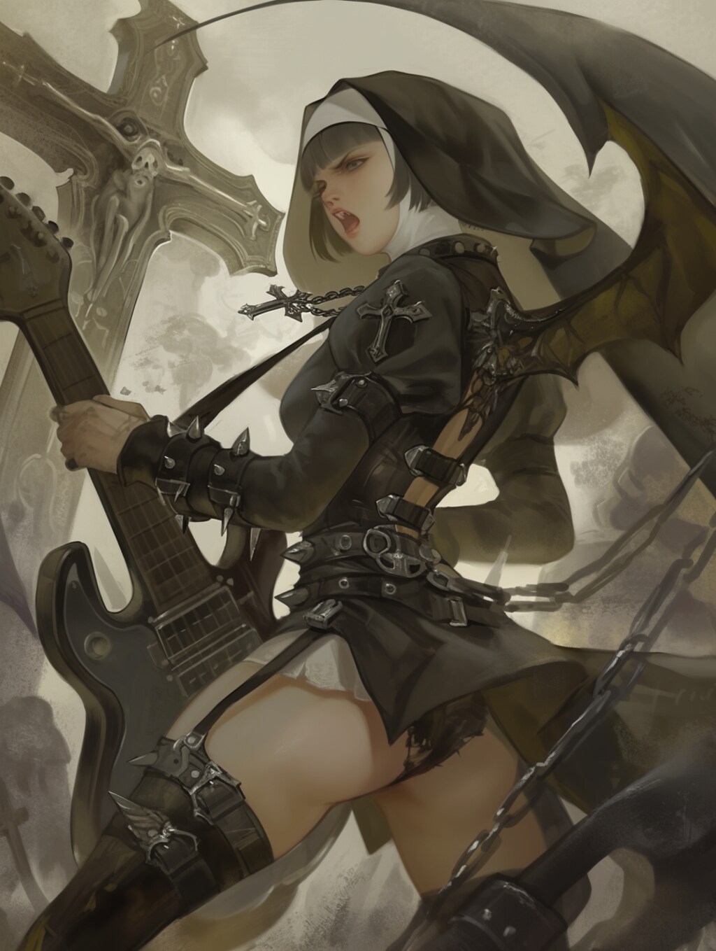 悪魔は爆音が大嫌い the devil hates loud noises