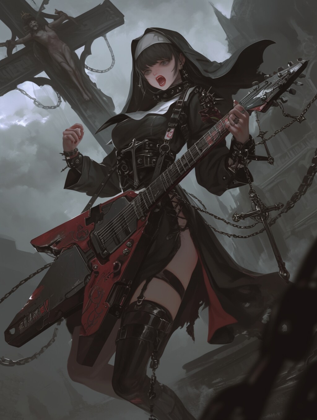 悪魔は爆音が大嫌い the devil hates loud noises