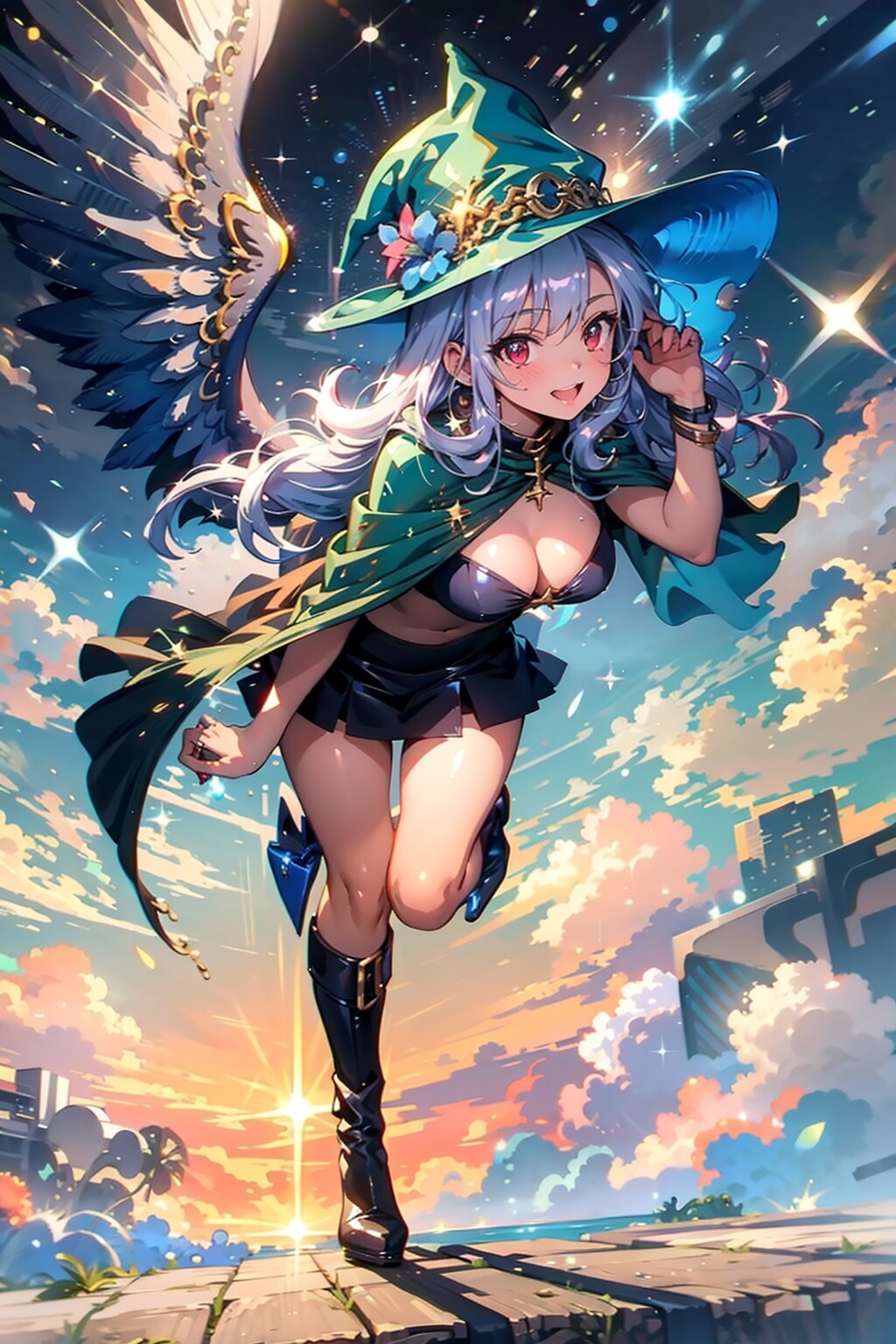 魔女とグリフォン