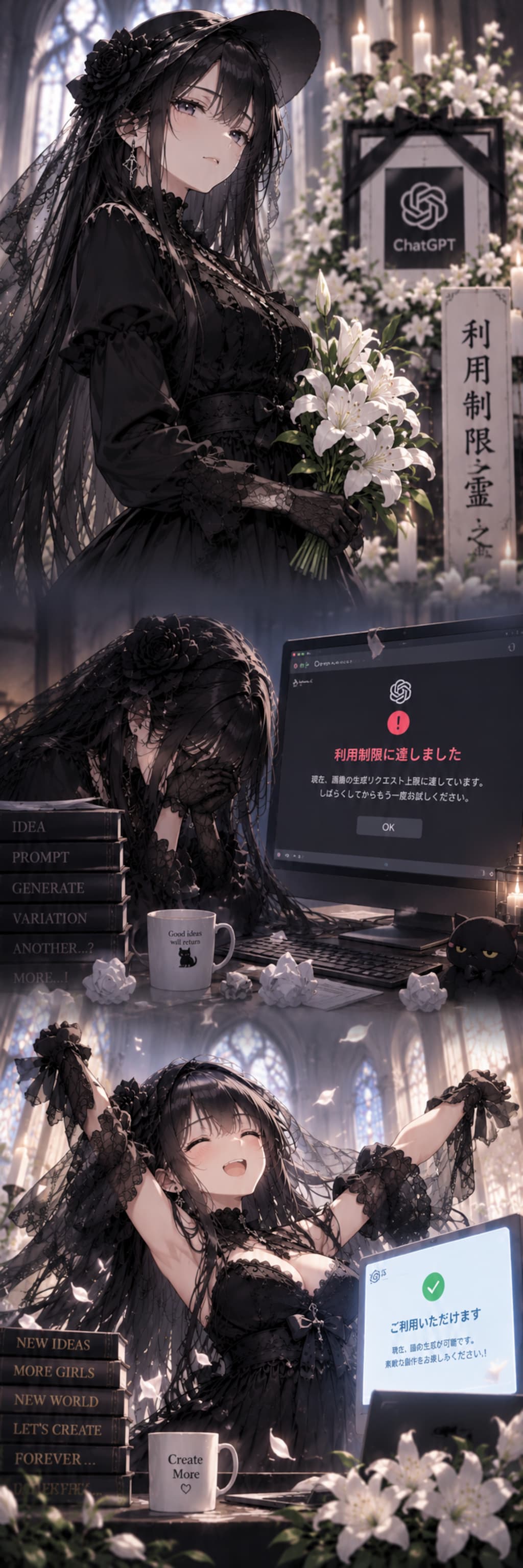 黒の日 ― 利用制限之霊