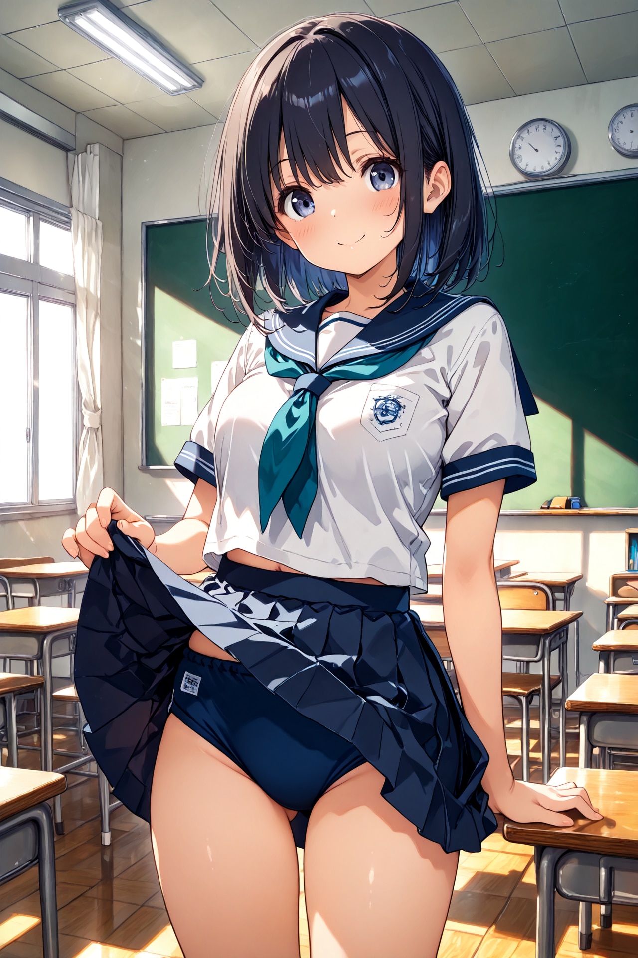 ブルマ穿いてるから平気だもん(11)