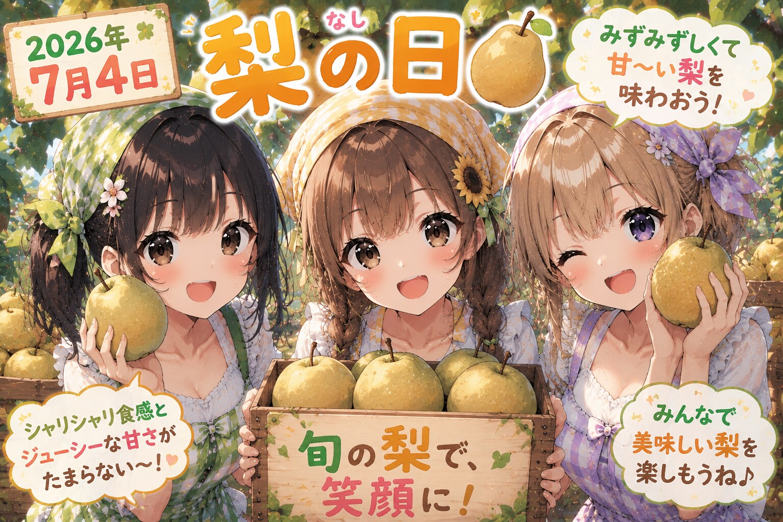 今日は何の日？（20260704固定＋お姉複＋ｲﾍﾞ指定）の生成（ＡI推論不使用）