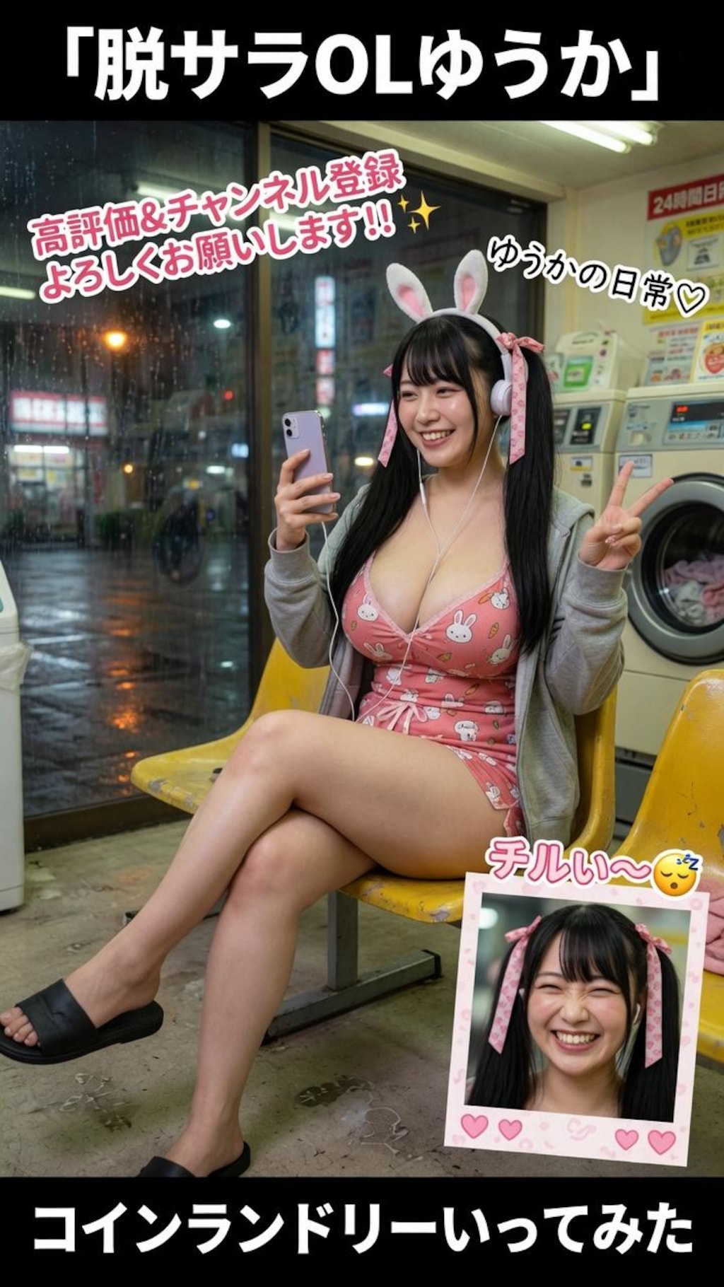 コインランドリーいってみた