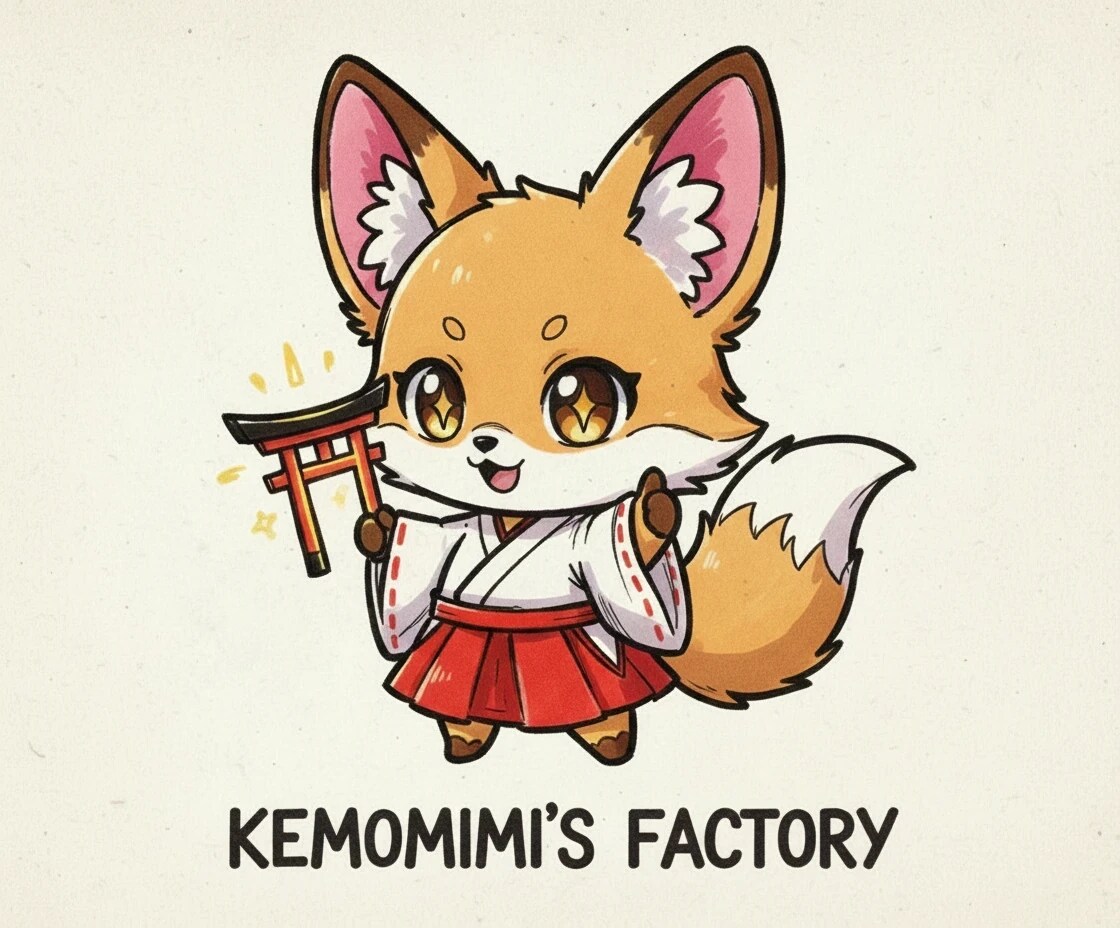 「けも耳好き」のマスコットキャラ🦊