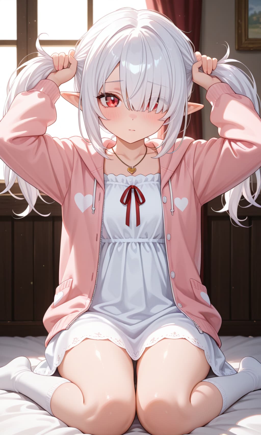 手ツインテールなシロネさん