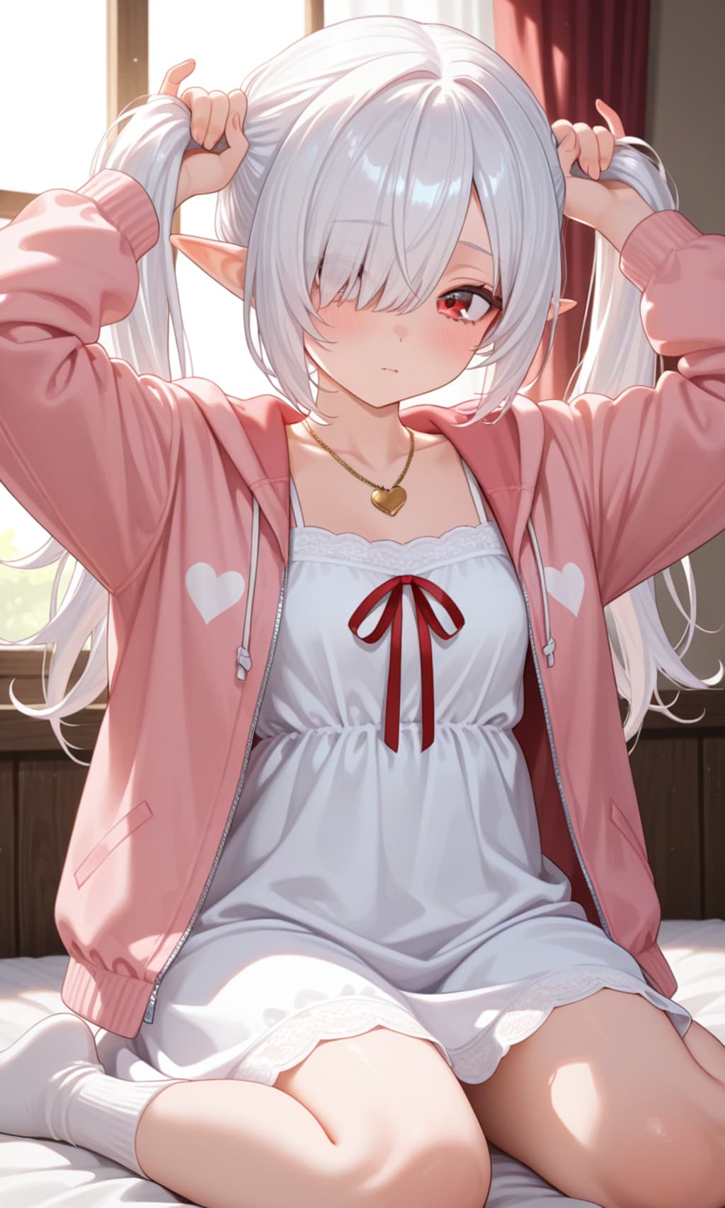 手ツインテールなシロネさん