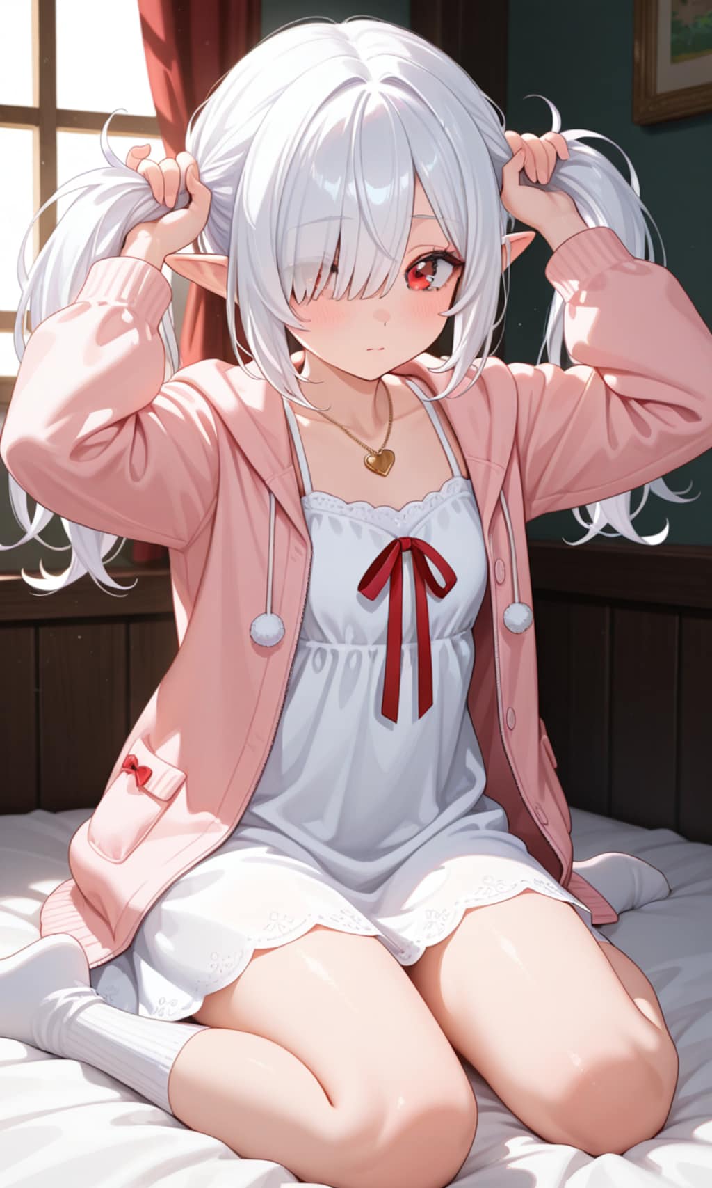 手ツインテールなシロネさん