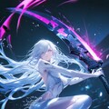 サイバーテックな女性と剣 6枚目
