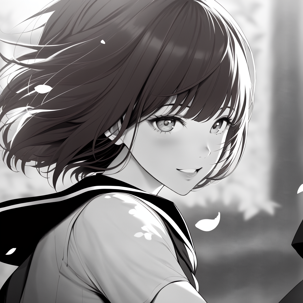 モノクローム | の人気AIイラスト・グラビア