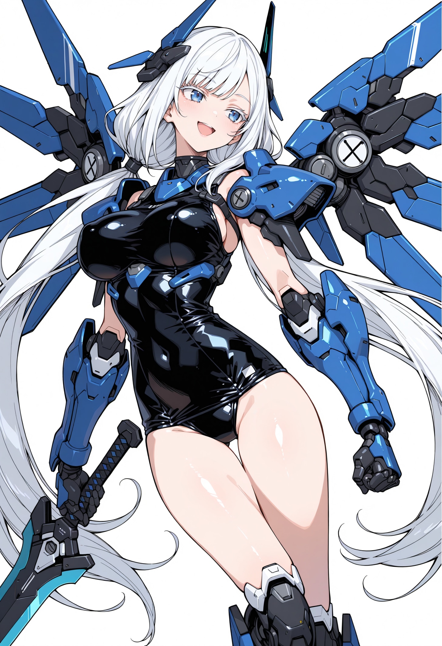 ラバースク水メカ娘