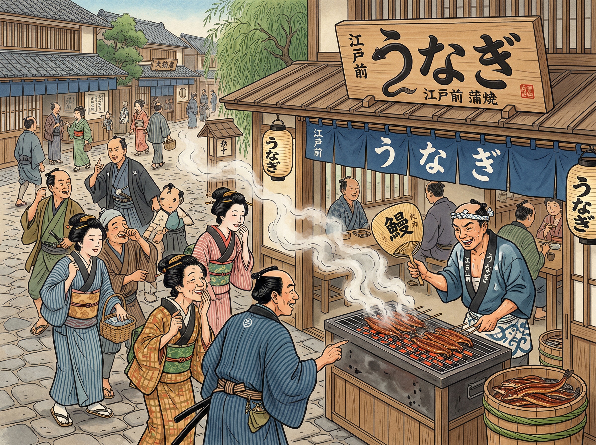 うなぎ屋 | の人気AIイラスト・グラビア