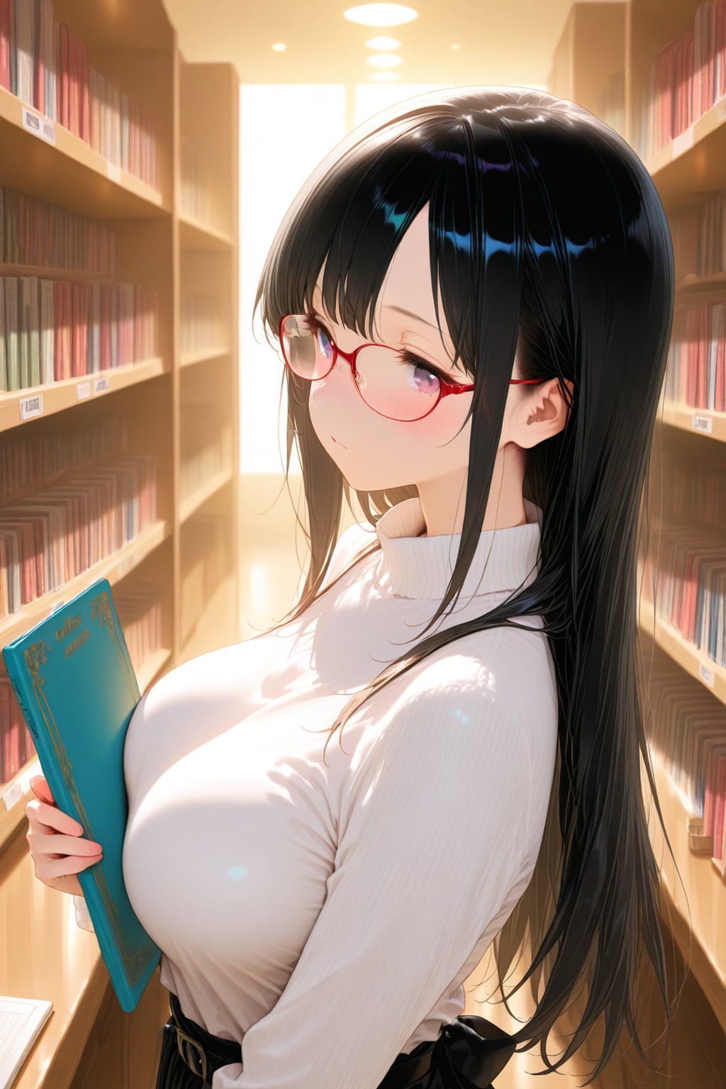 本屋の女性 23歳