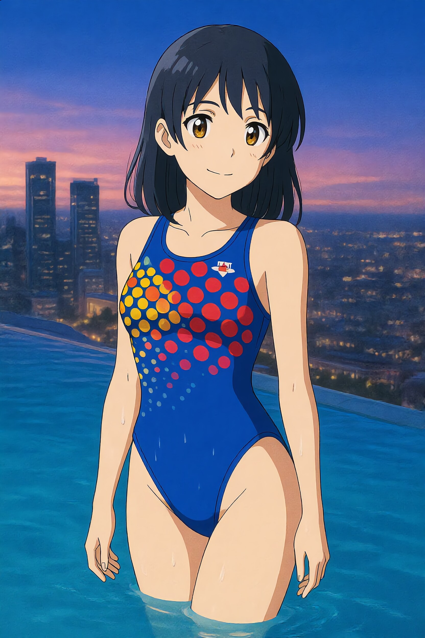 宮水三葉の競泳水着姿　第1弾