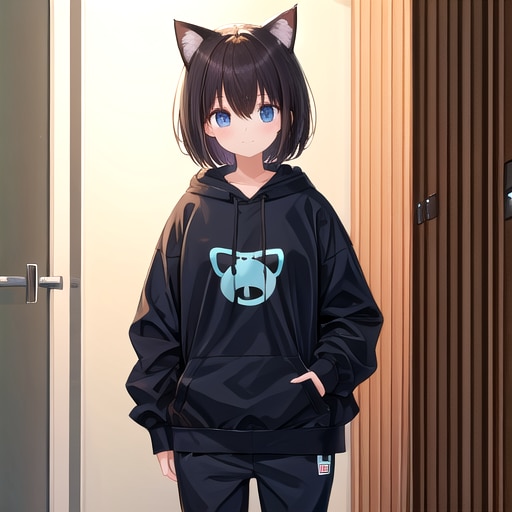 パーカっコ | の人気AIイラスト・グラビア