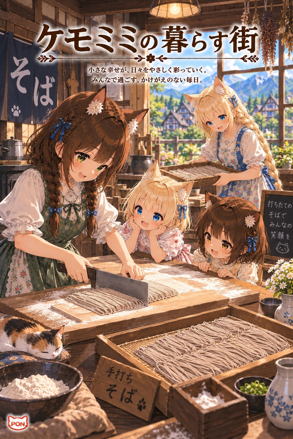 ケモミミの暮らす街