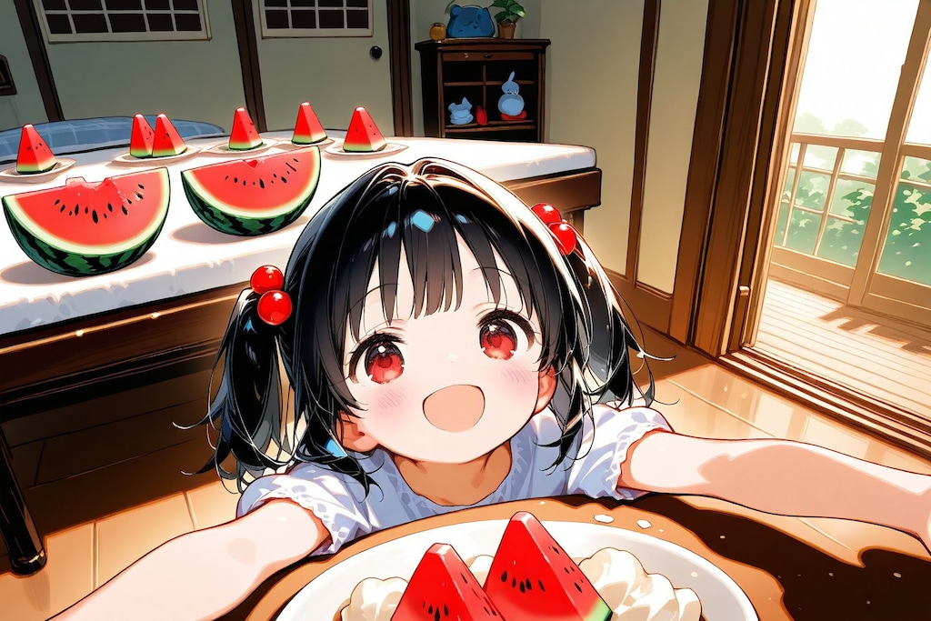 『わたしが切ったんだよ＾＾じょ～ずぅ？』