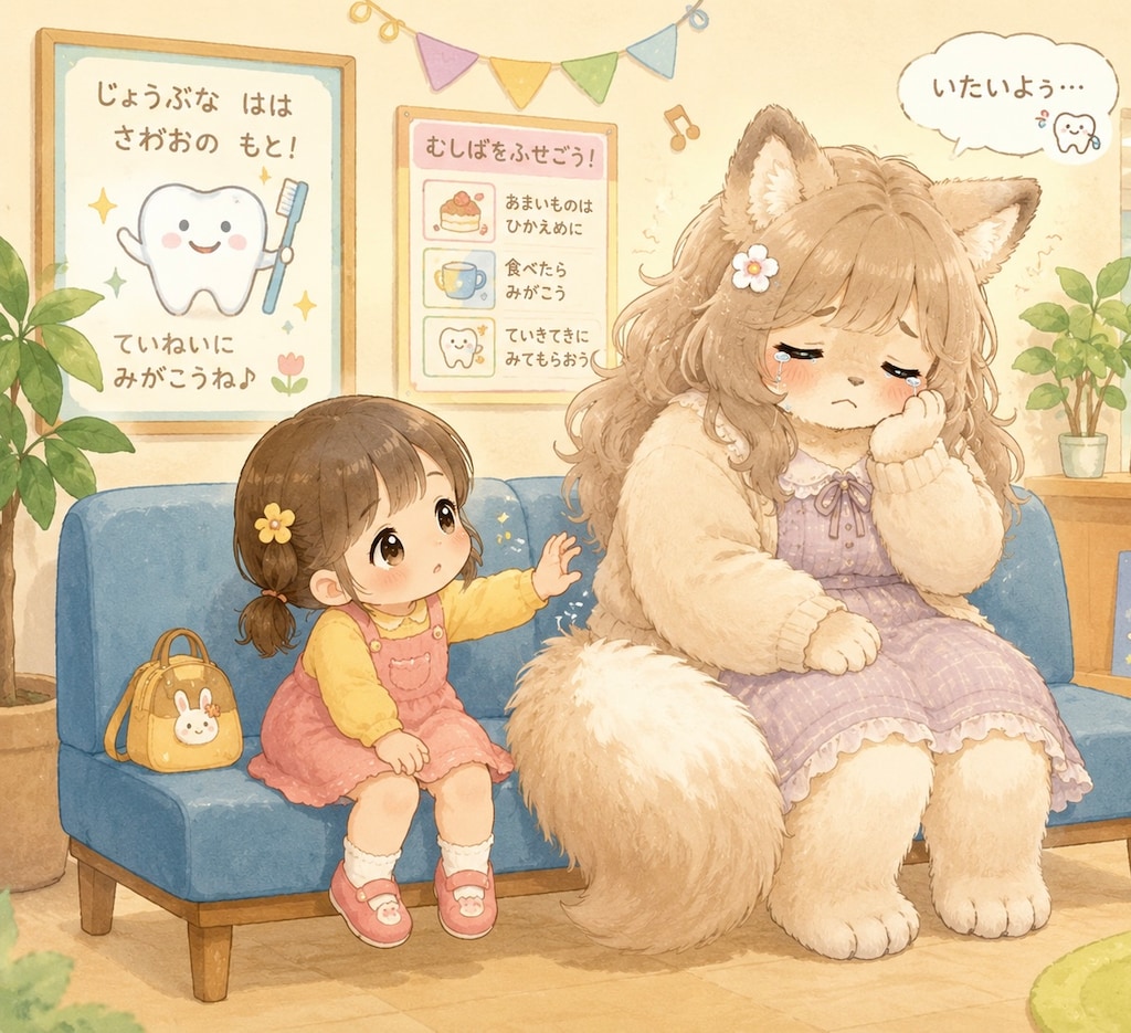 はいしゃさんの待合室にて