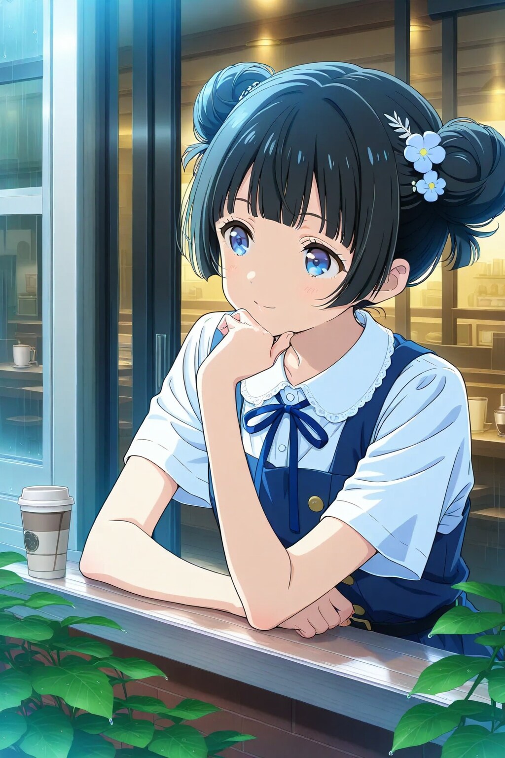 雨の日のおだんごちゃん🍡✨