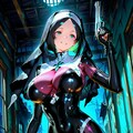 黒髪シスターガンナーちゃん（仮）５（ちちぷい版） 4枚目