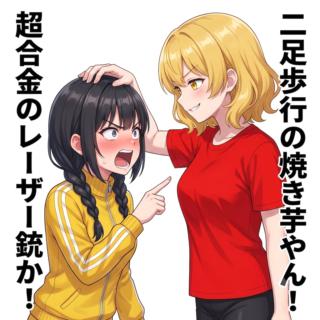 湖夏ちゃんVSみつちゃん