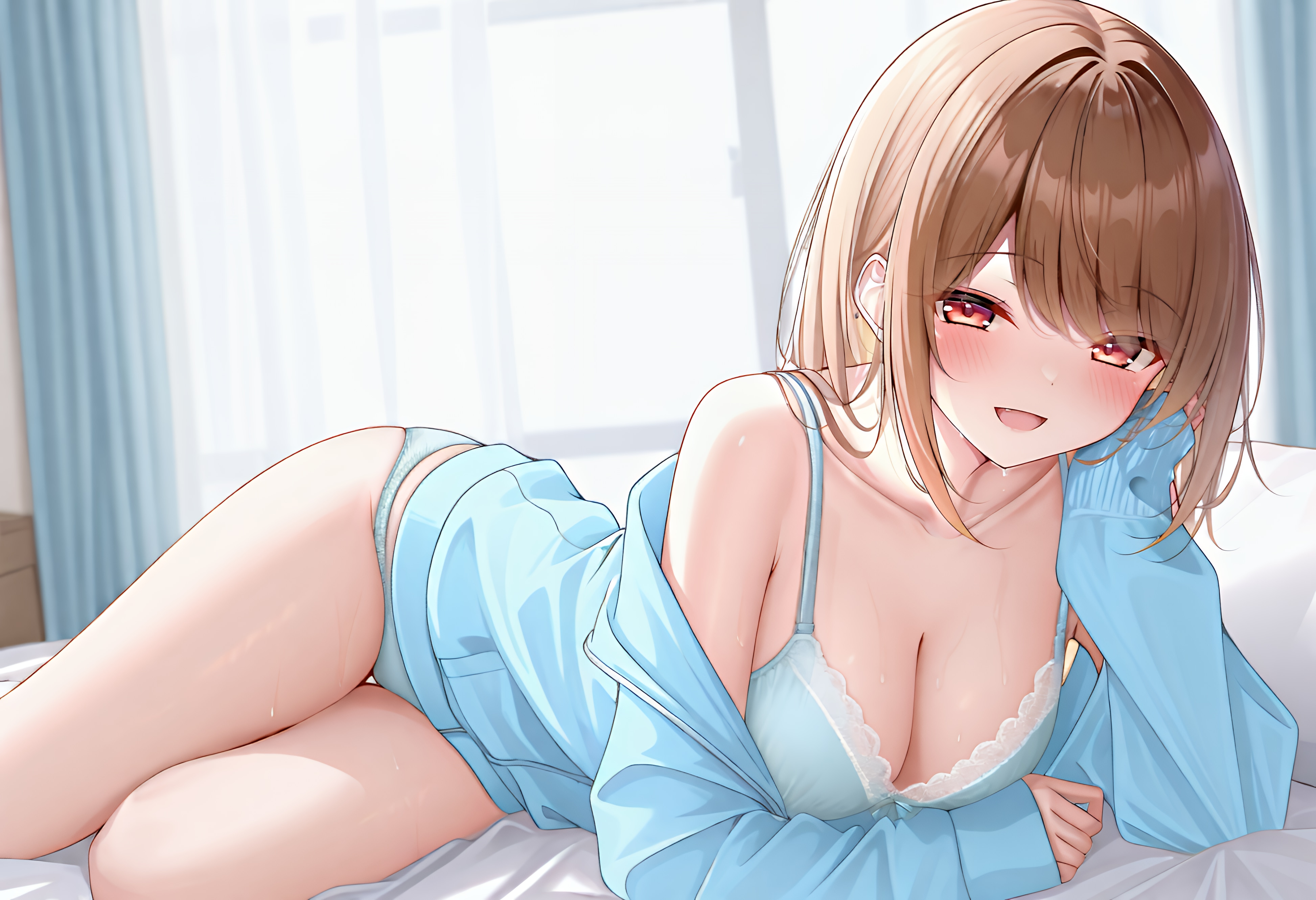 顔赤いよ～？