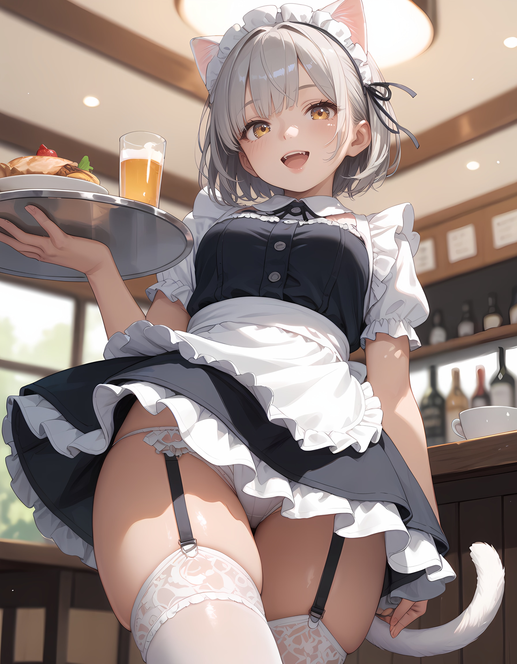 猫メイドさんの居る喫茶店♬