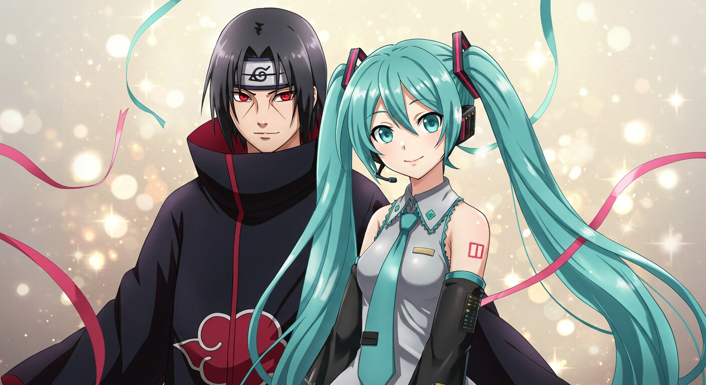 うちはイタチと初音ミク