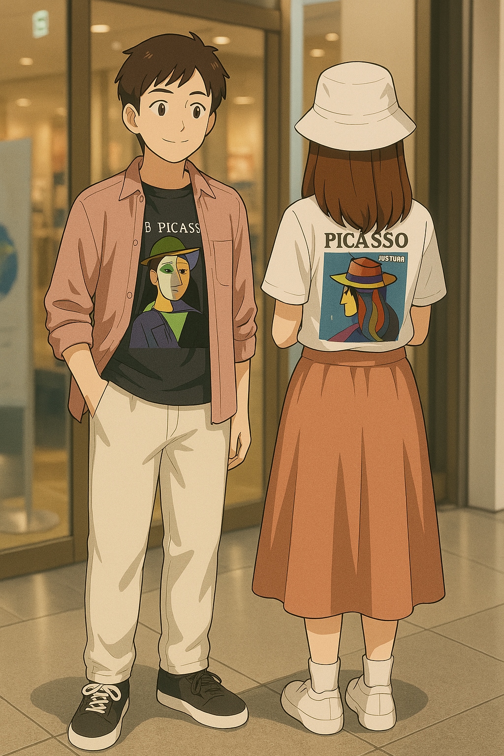 おしゃれに着こなす人々