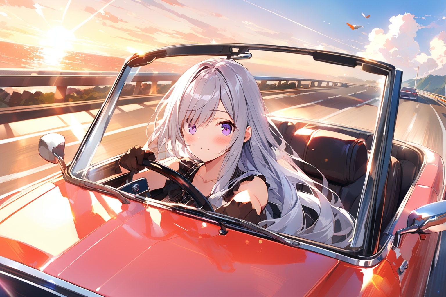 ドライブVEGAちゃん | の人気AIイラスト・グラビア