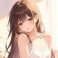 女の子、アニメ風のイラスト、キャミソール(2) 6枚目