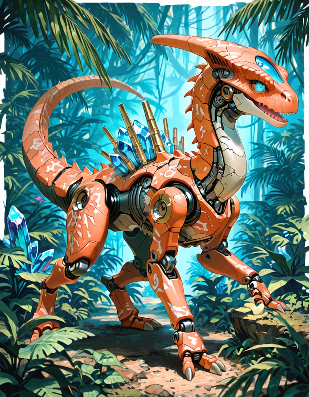 [惑星ベンチュラ＋]  クリスタルスパイクサウルス