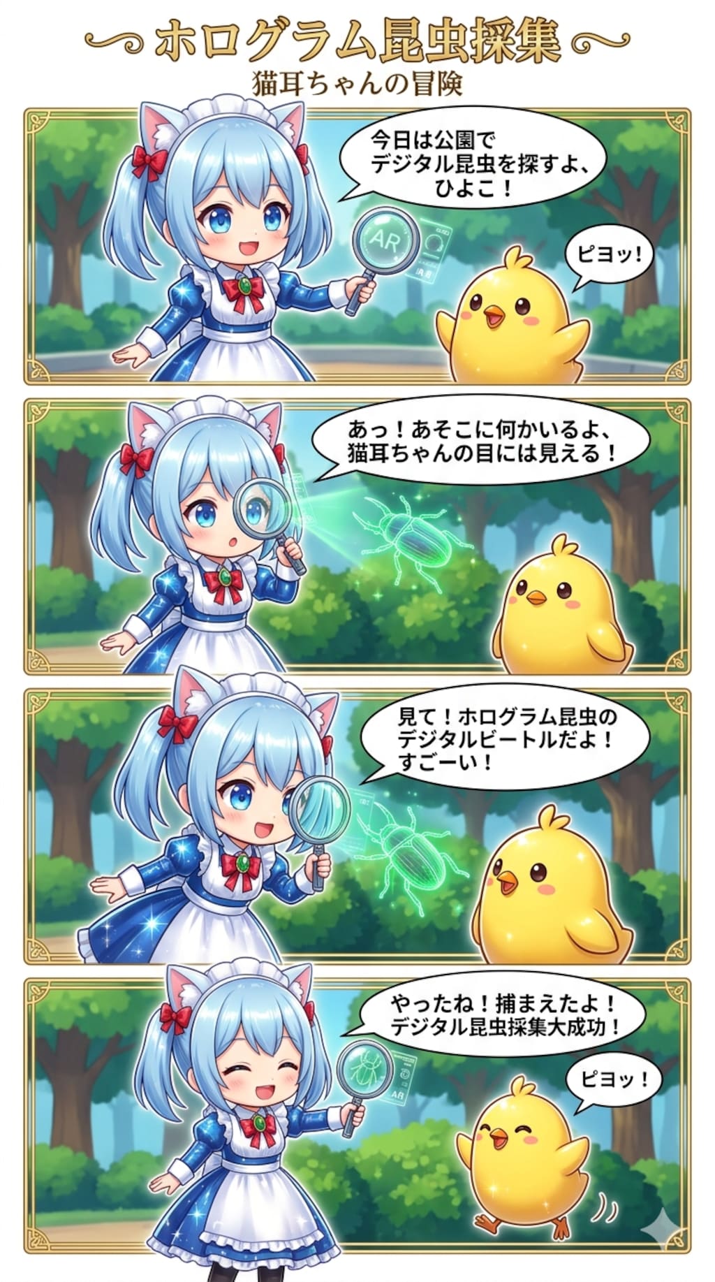 ホログラム昆虫採集